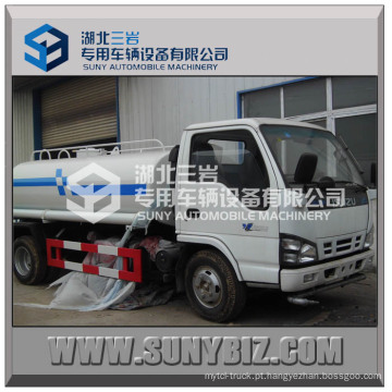 Caminhão de Sprinckle da água do caminhão de tanque da água de Isuzu 4X2 5m3
